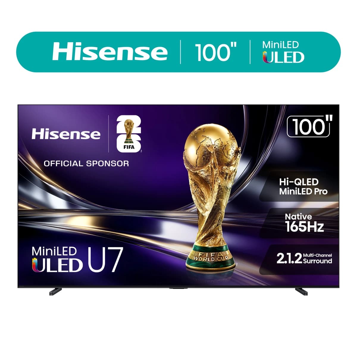 Hisense 100" U7K ULED 4K Smart TV — 1
