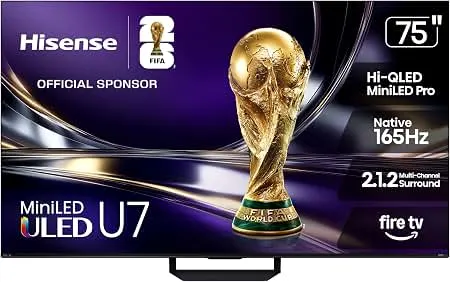 Hisense 75" Smart 4K UHD Frameless TV